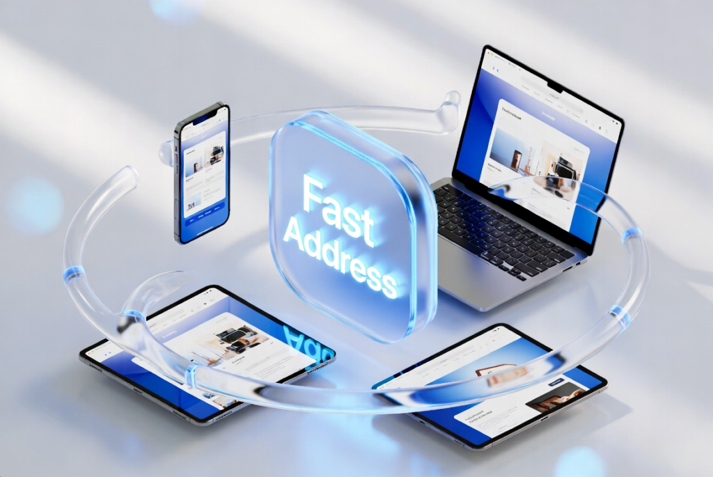 경계 없는 디바이스의 통합'. 기기 간의 경계를 흐릿하게 처리한 동기화 이미지